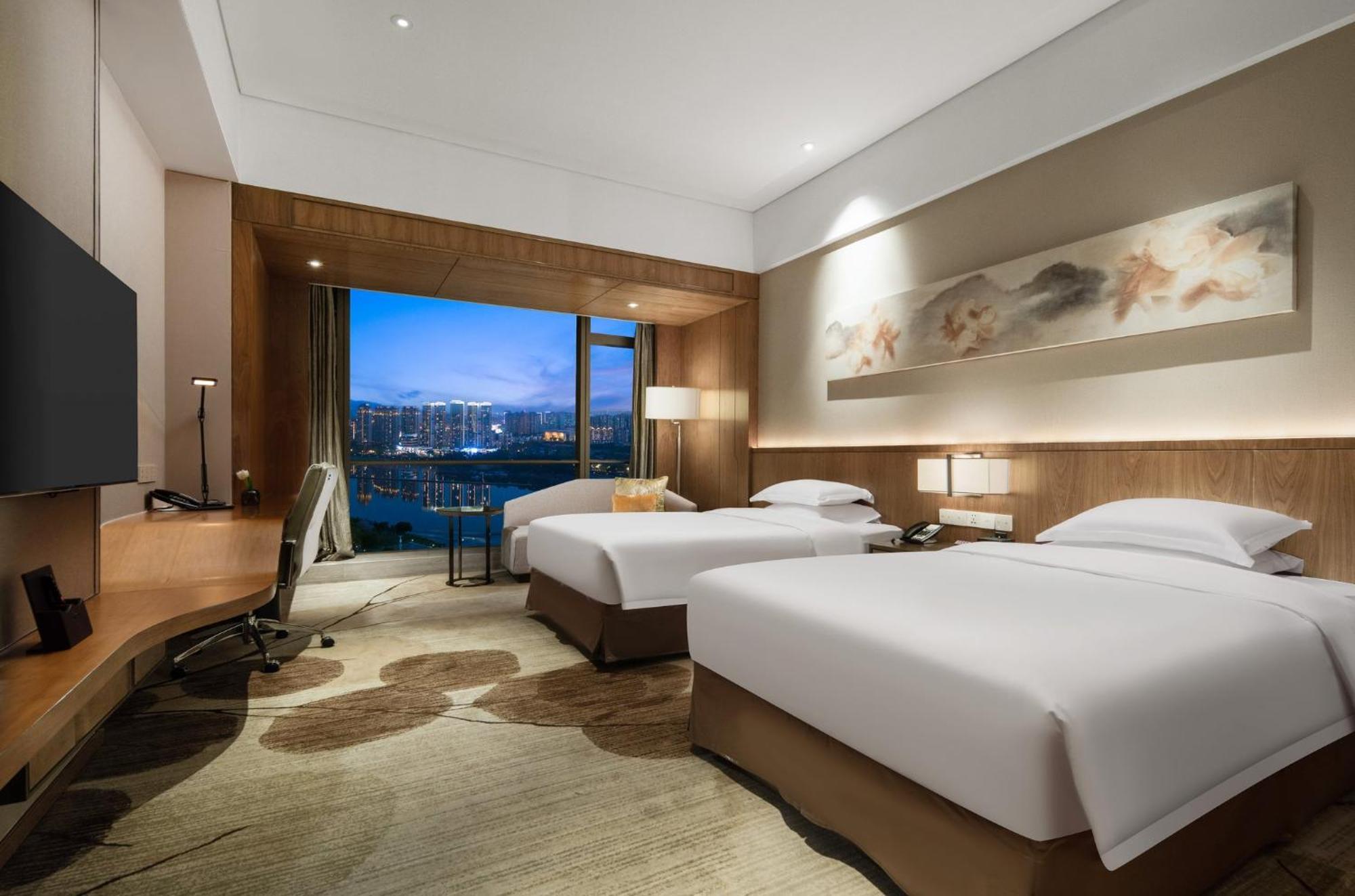 Crowne Plaza Fuzhou Riverside By Ihg Bagian luar foto