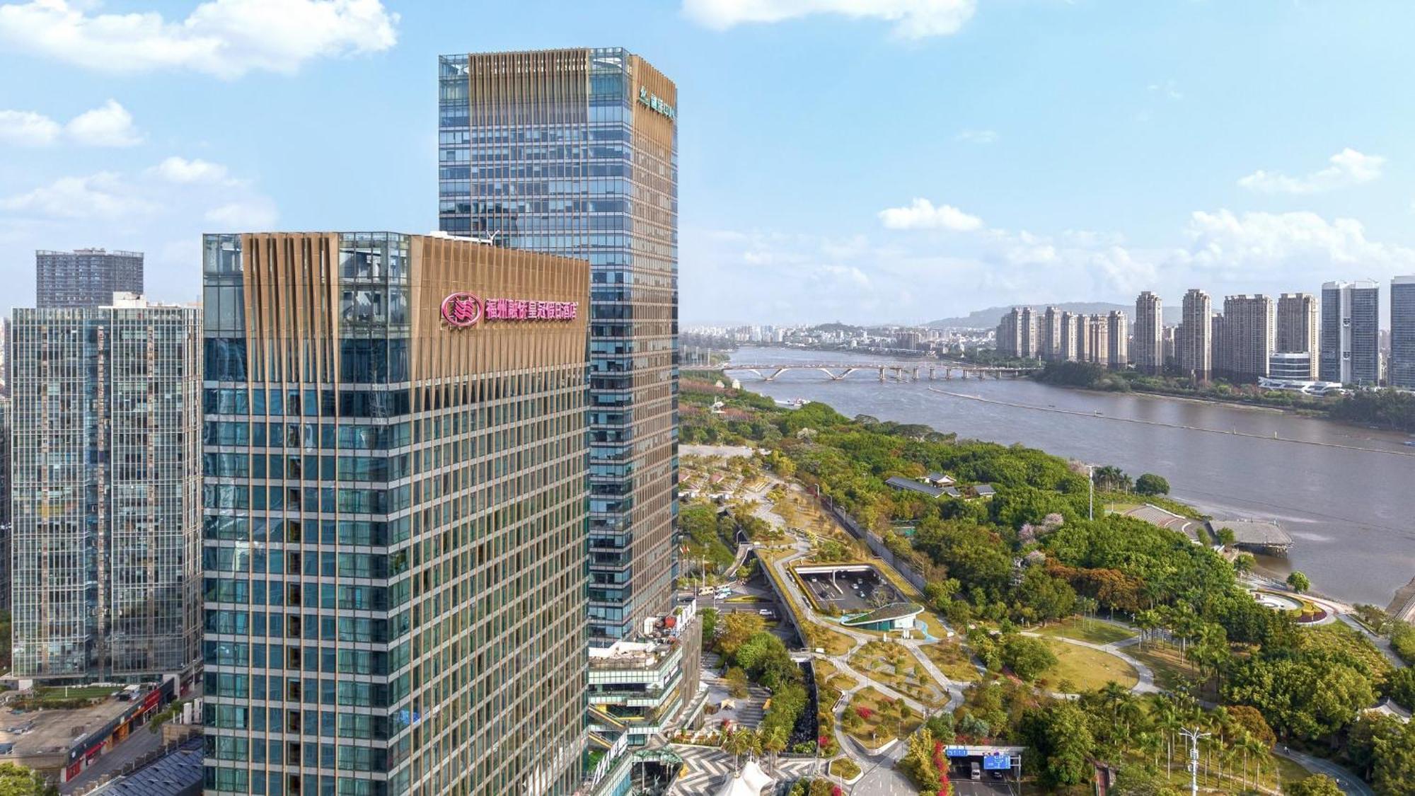 Crowne Plaza Fuzhou Riverside By Ihg Bagian luar foto